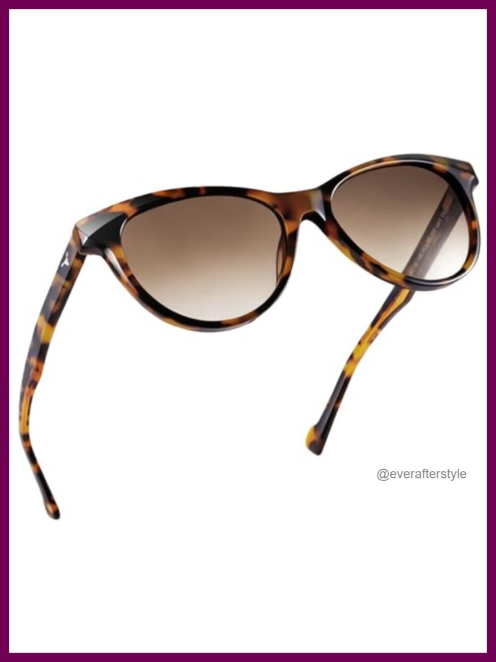 Polarized Cat Eye Sunglasses with UV400 Protection